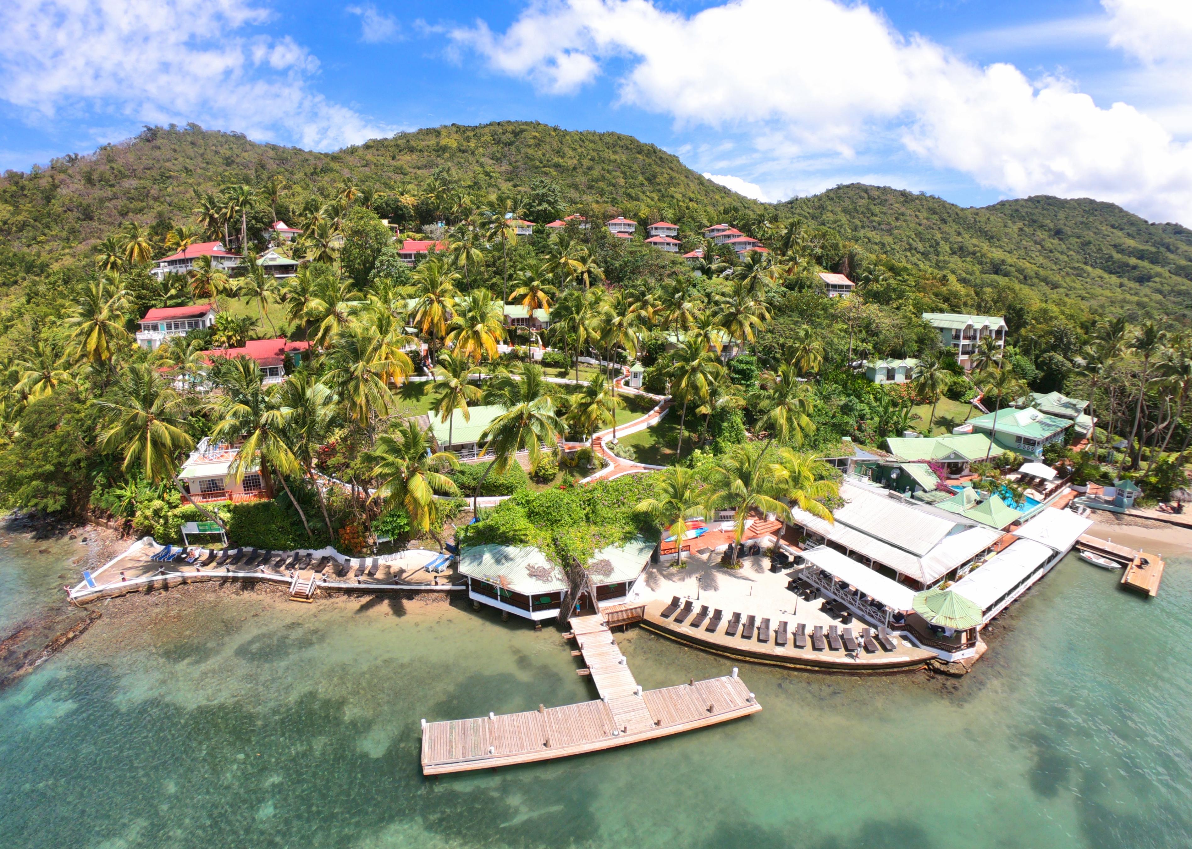 Marigot Beach Club & Dive Resort Marigot Bay Exterior foto