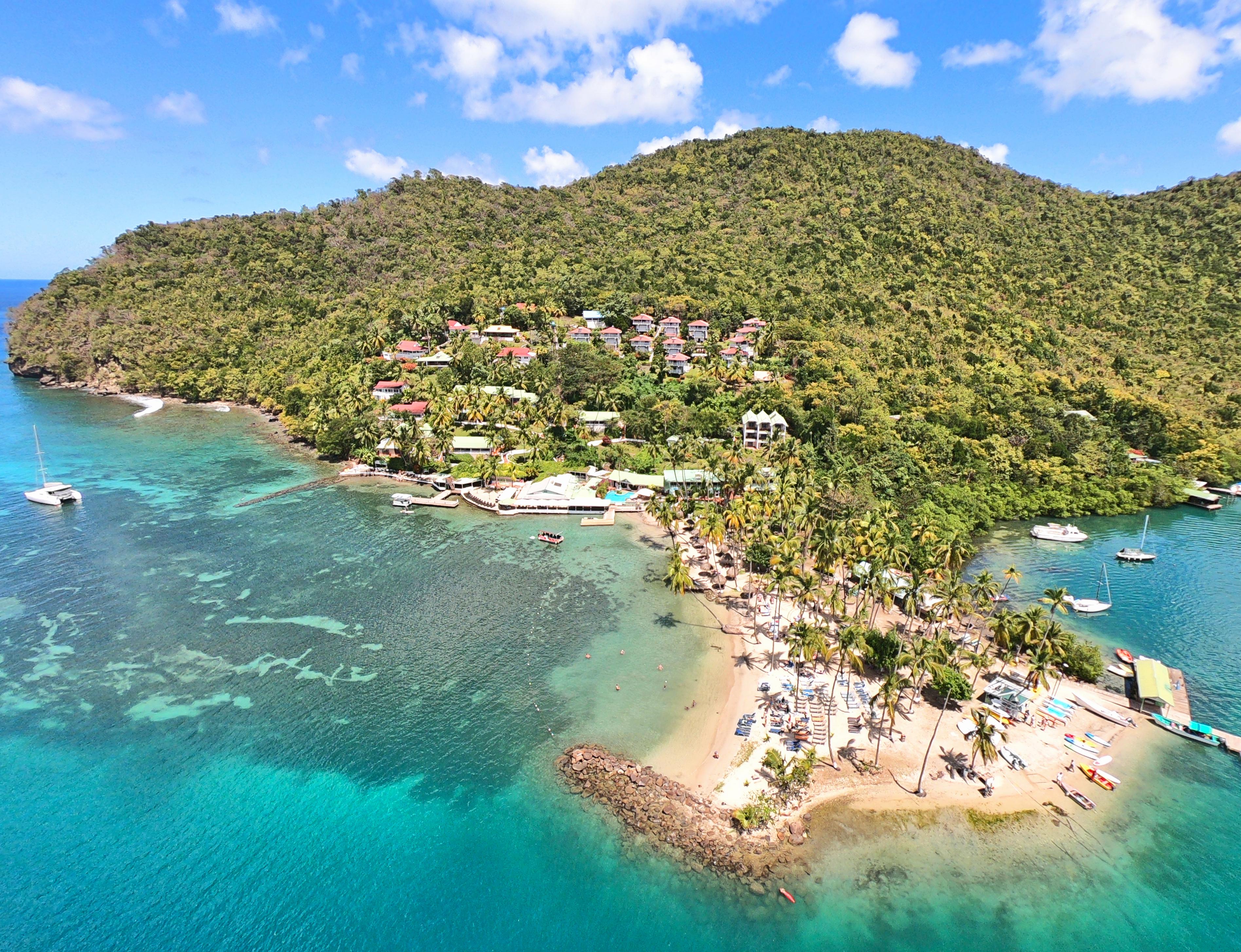 Marigot Beach Club & Dive Resort Marigot Bay Exterior foto